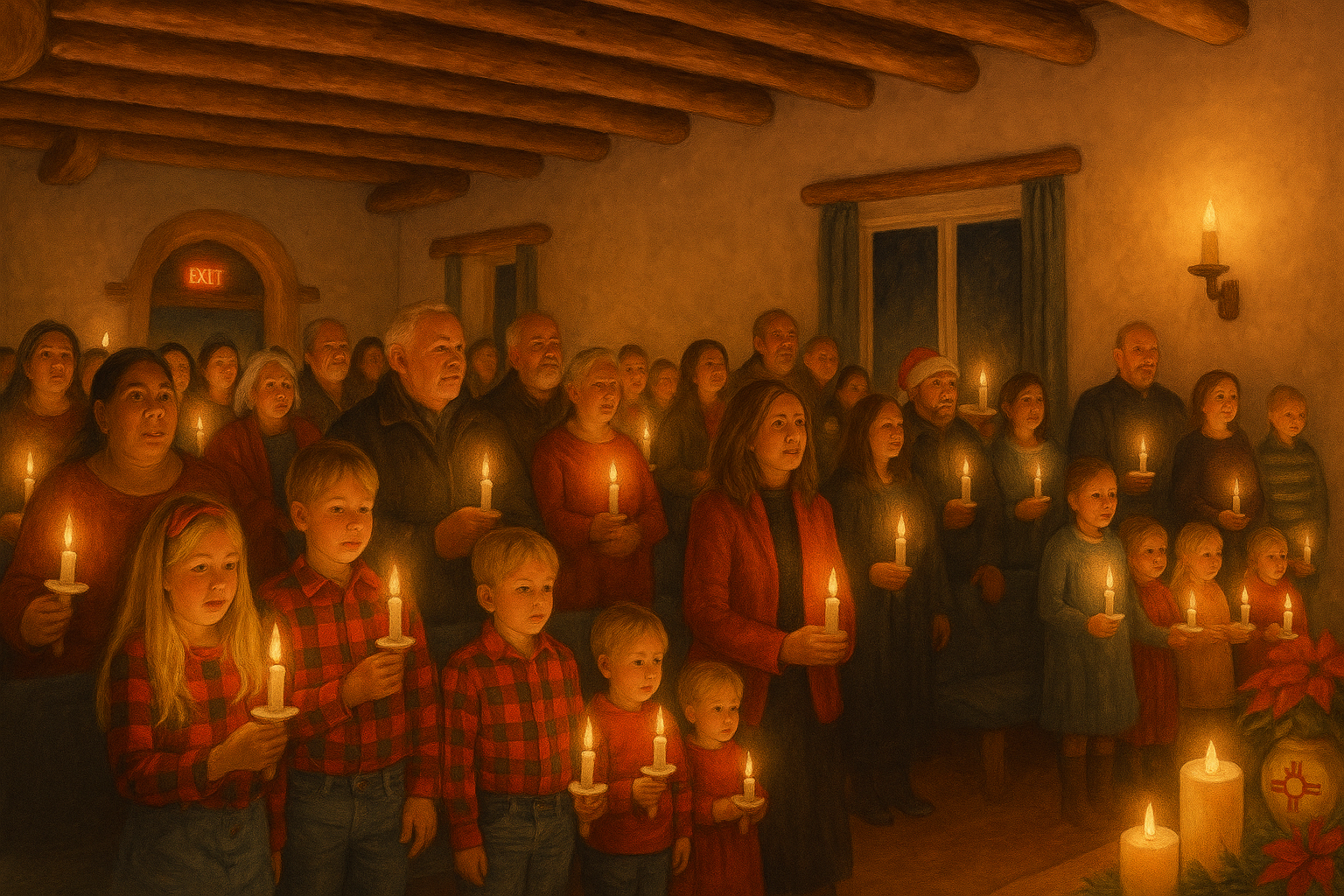 Christmas Eve in Taos